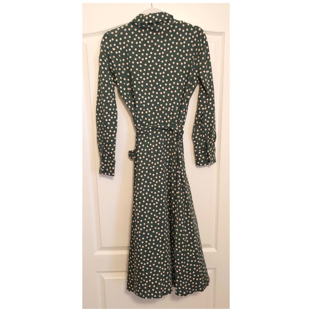 NWT Boden Marcia Jersey Shirt Dress Polka Dot 6R - Picture 3 of 7